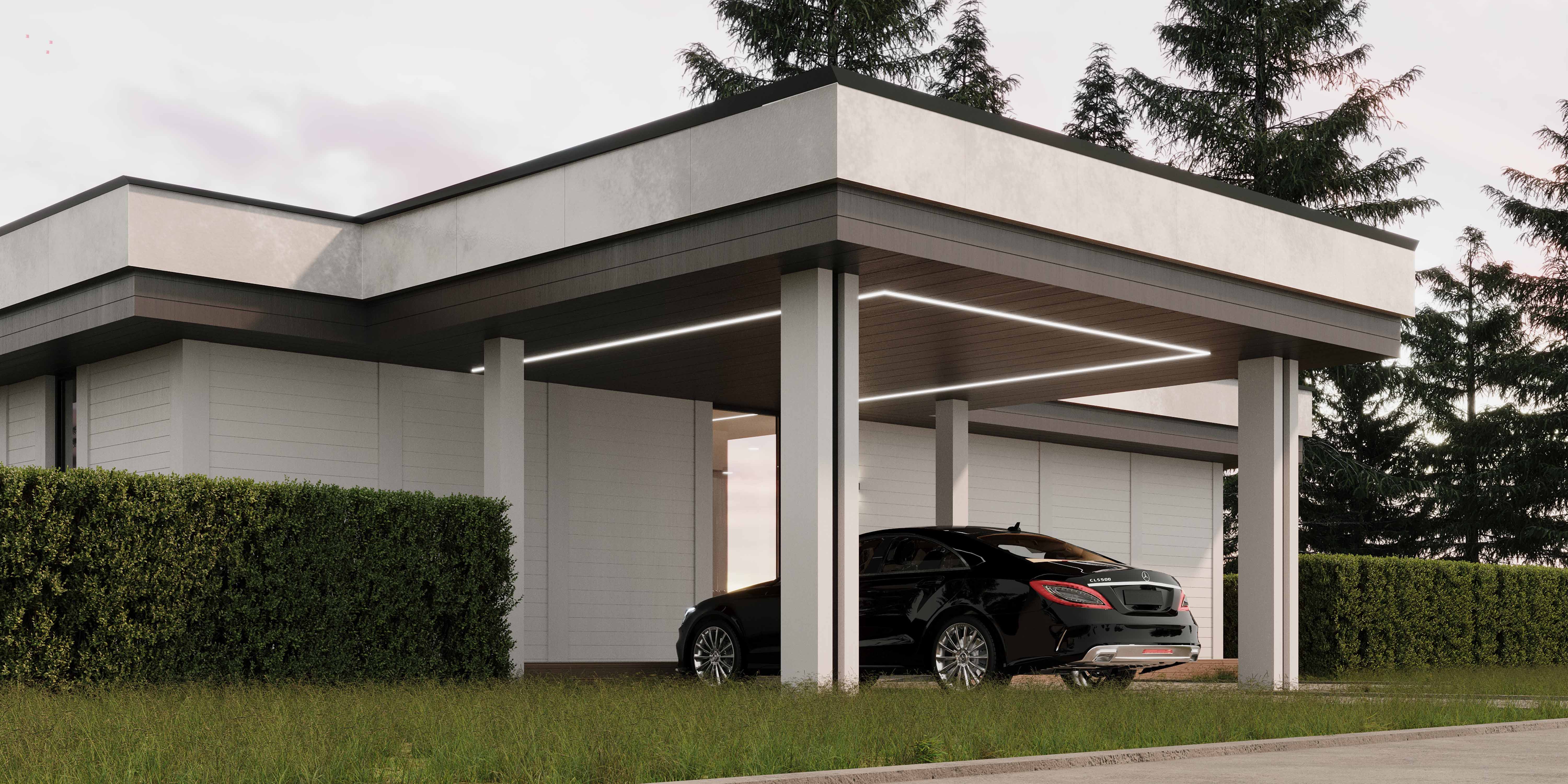 Villa — интерьер гостиной